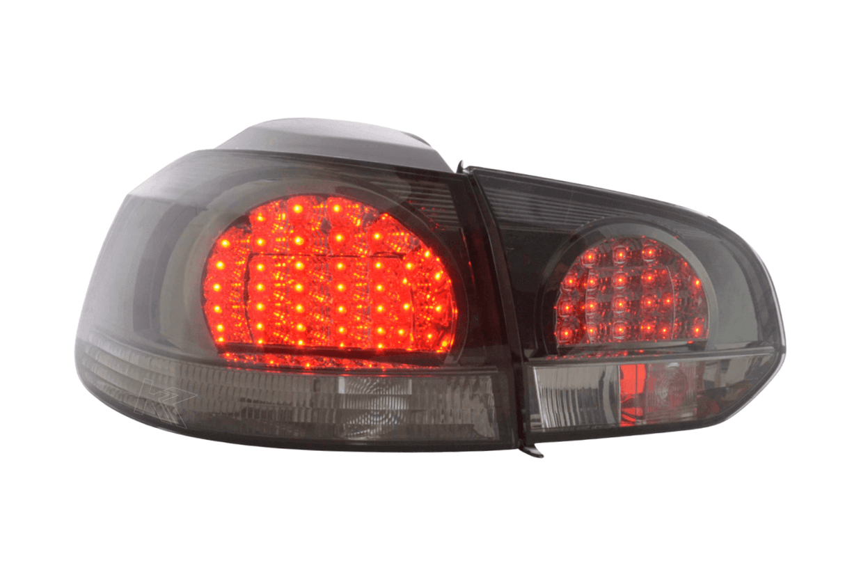 VW Golf 6 MK6 GTI Clear/Smoked LED Tail Lights (2008-2014) - K2 Industries