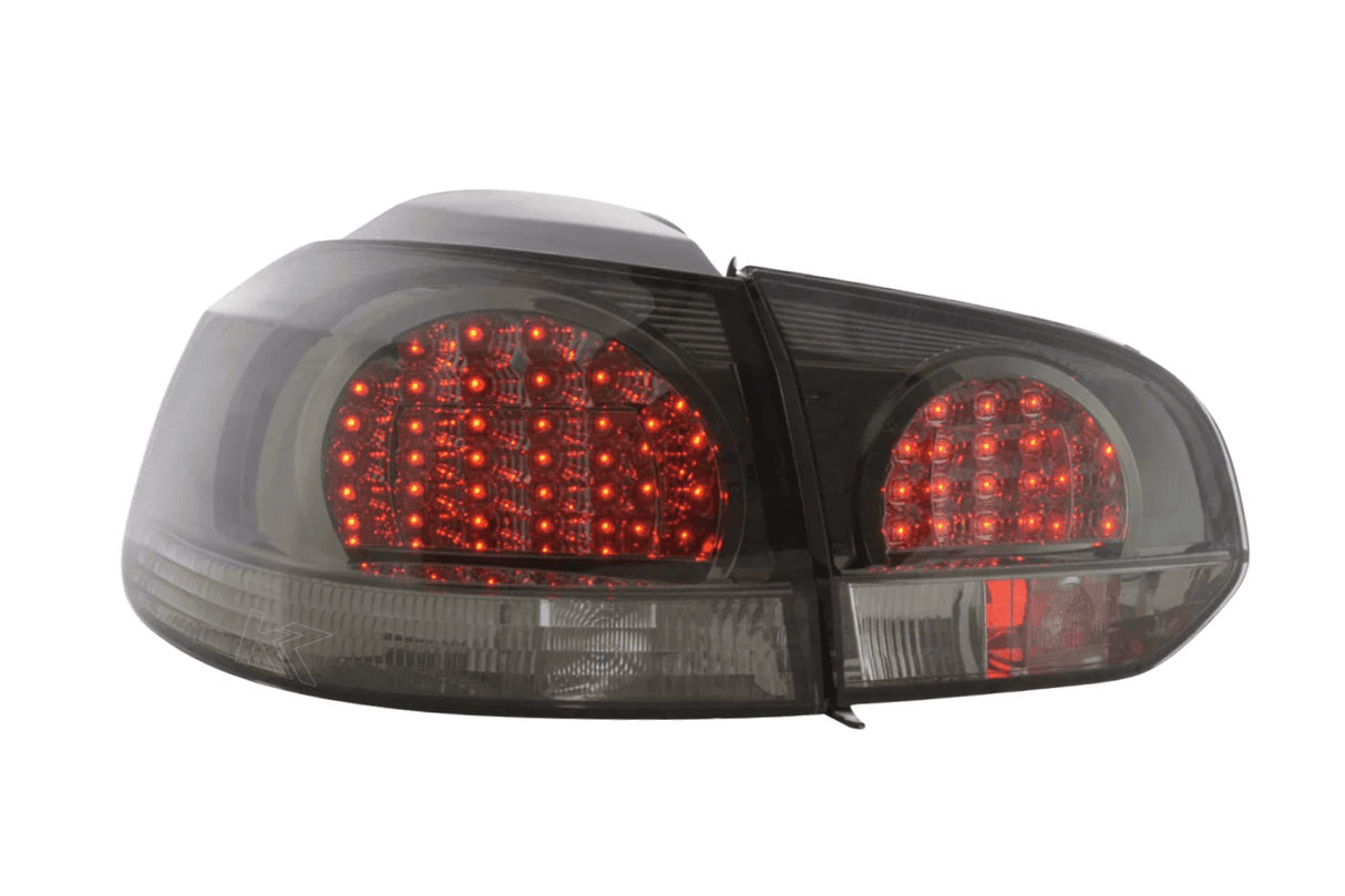 VW Golf 6 MK6 GTI Clear/Smoked LED Tail Lights (2008-2014) - K2 Industries