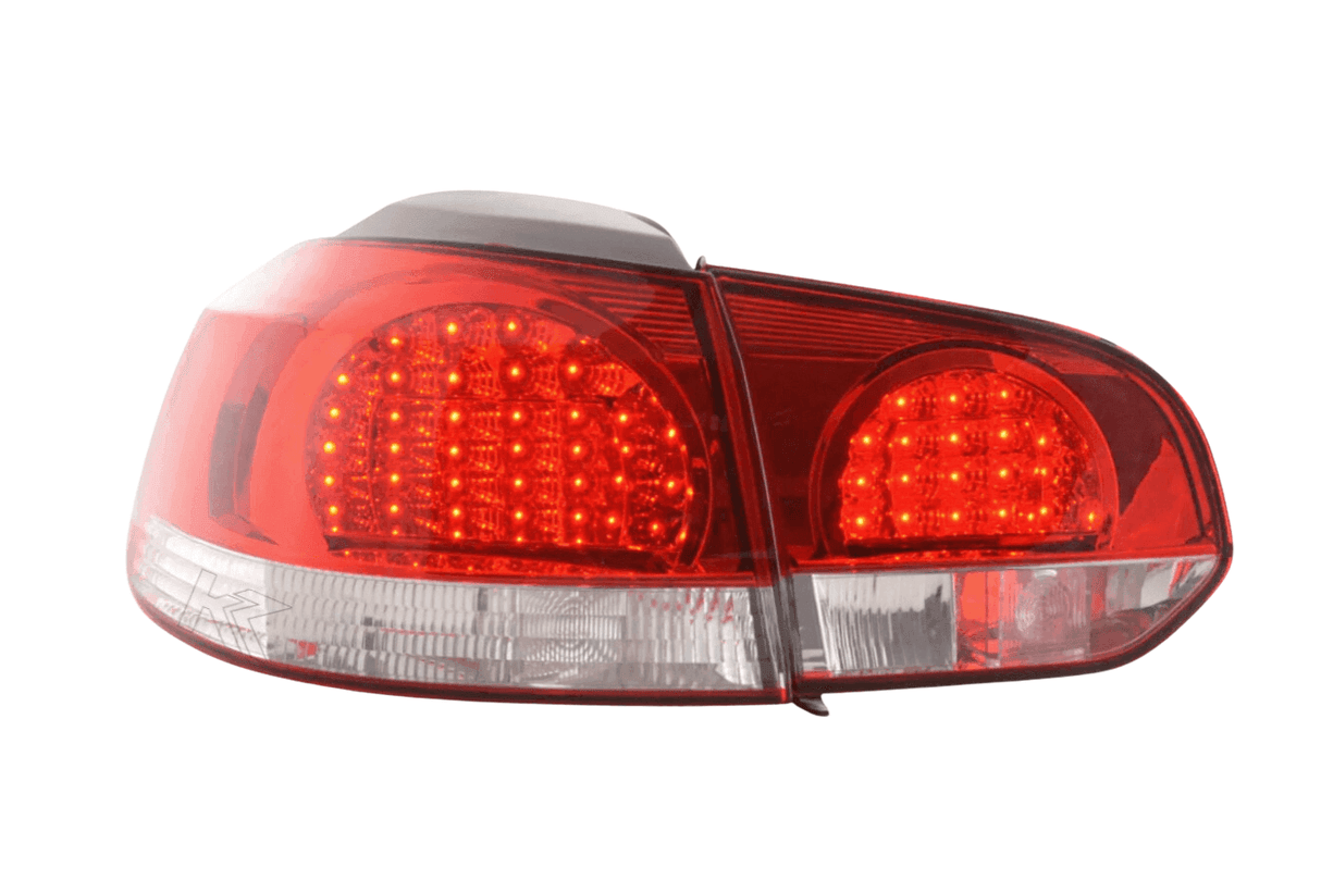 VW Golf 6 MK6 GTI Red LED Tail Lights (2008-2014) - K2 Industries