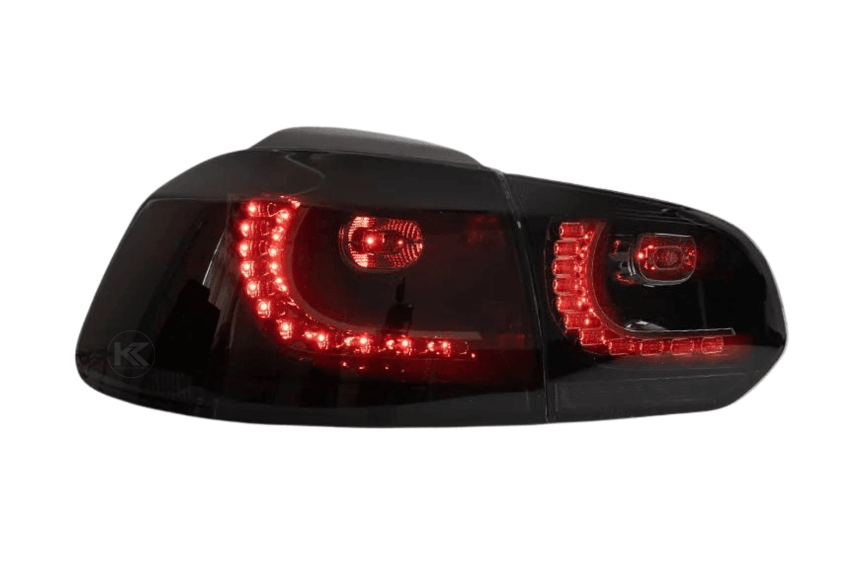VW Golf 6th Gen Mk6 Hatchback LED Tail Lights (2008 - 2014) - K2 Industries