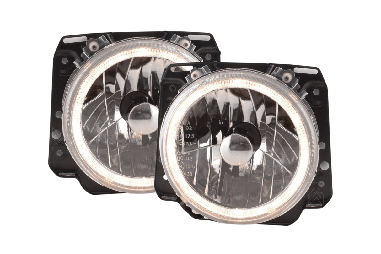 VW Golf Mk2 (Type 19 BJ) OE+ Angel Eye Ring Headlights - (1984-1991) - K2 Industries