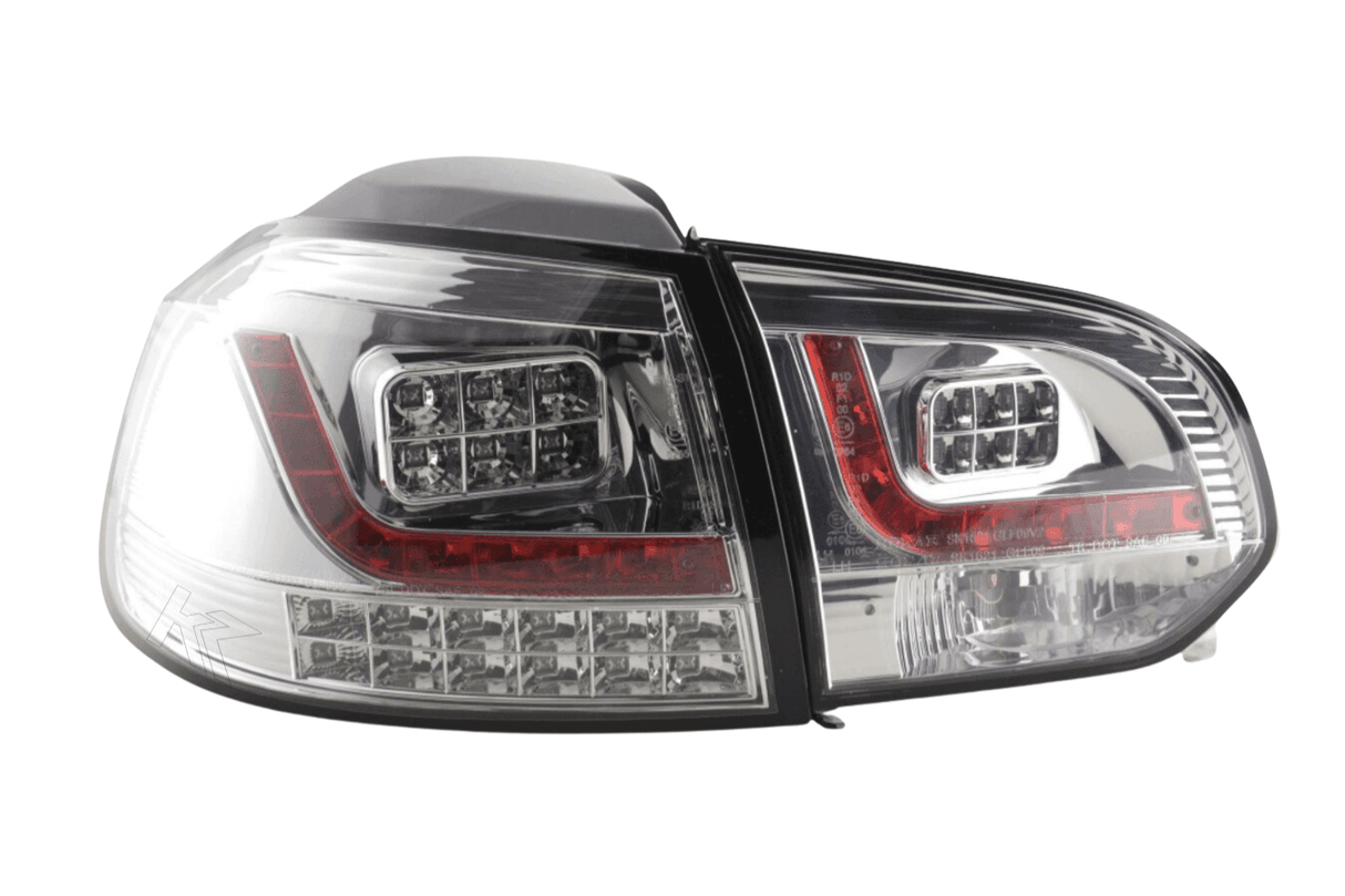 VW Golf Mk6 GTI LED Clear Tail Lights V2 LED Indicators (2008-2014) - K2 Industries