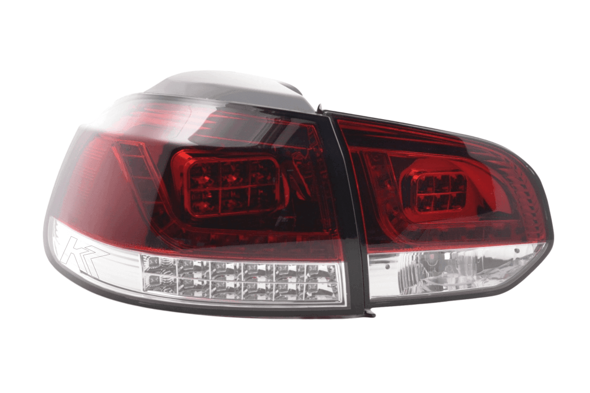 VW Golf Mk6 GTI LED Red Tail Lights V2 LED Indicators (2008-2014) - K2 Industries