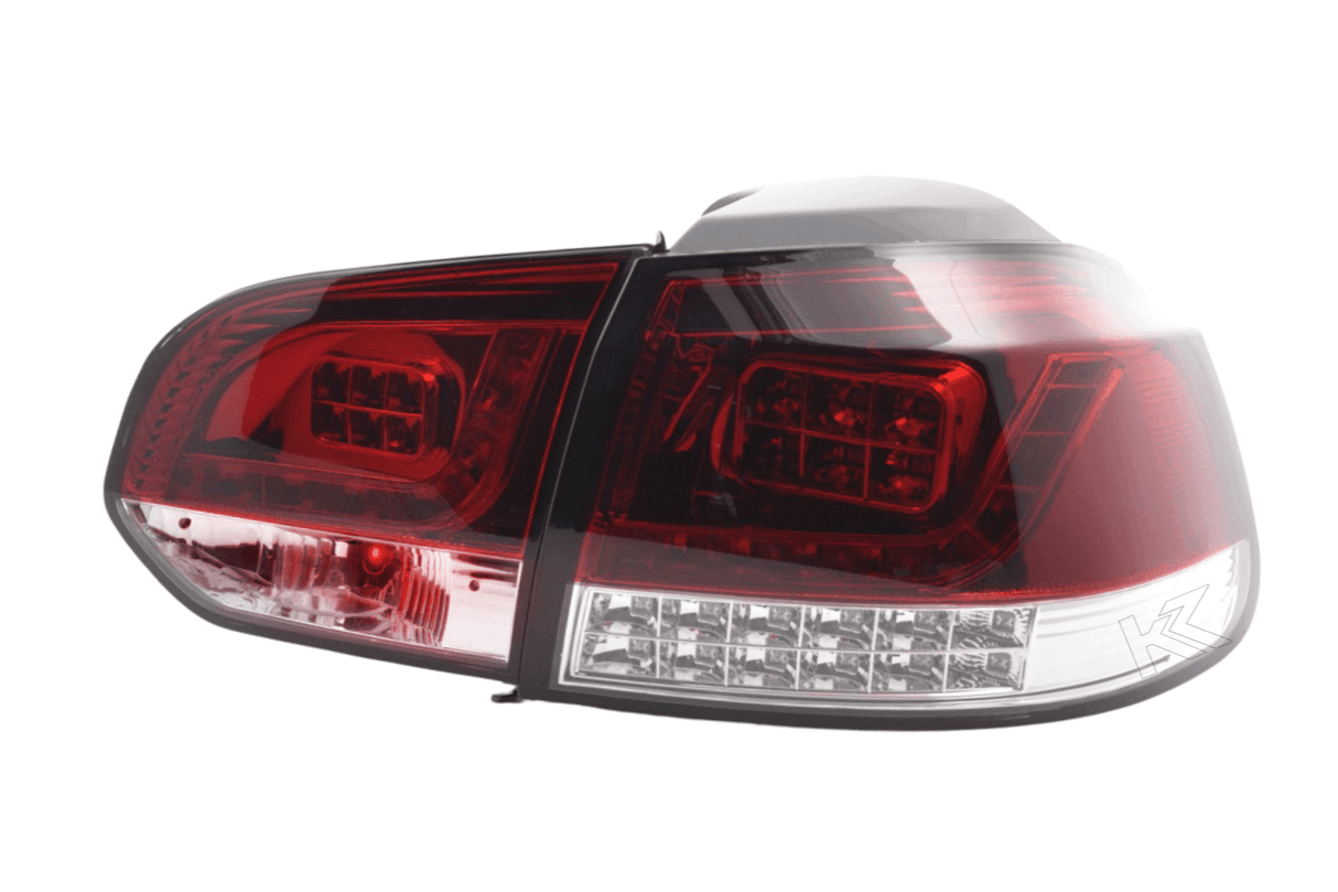 VW Golf Mk6 GTI LED Red Tail Lights V2 LED Indicators (2008-2014) - K2 Industries