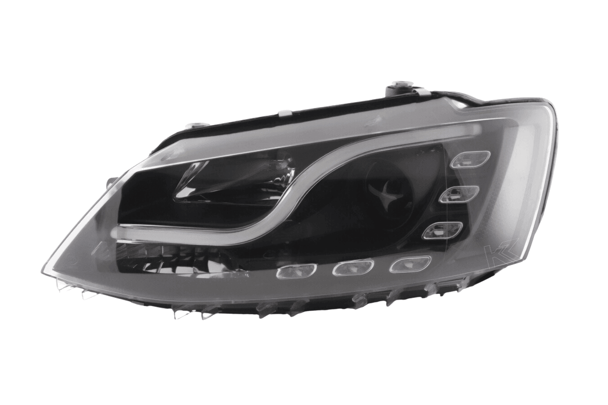 VW Jetta 6 Black JDM Style Headlights (2011-2018) - K2 Industries