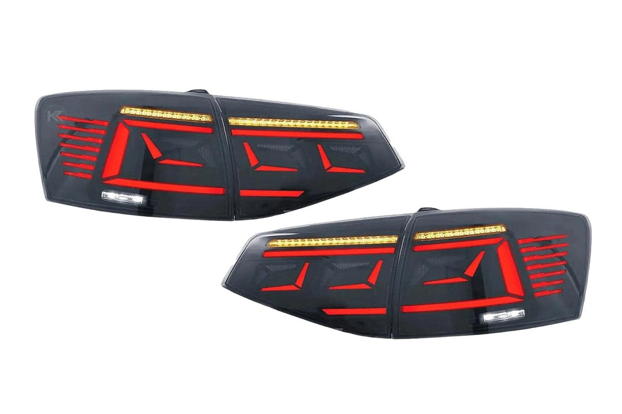 VW Jetta 6th Gen (A6) Dynamic LED Tail Lights 2015-2018 - K2 Industries