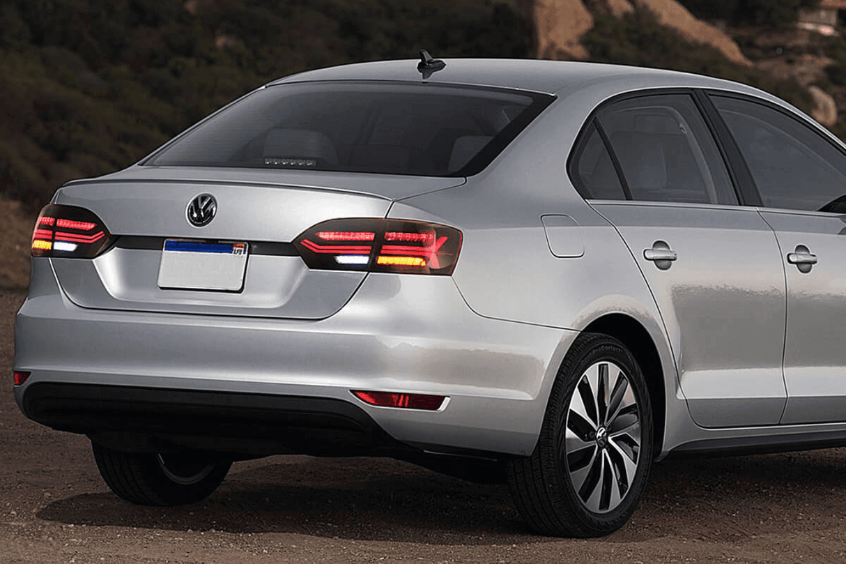 VW Jetta/Sagitar 6th Gen (A6) LED Tail Lights 2011-2014 - K2 Industries