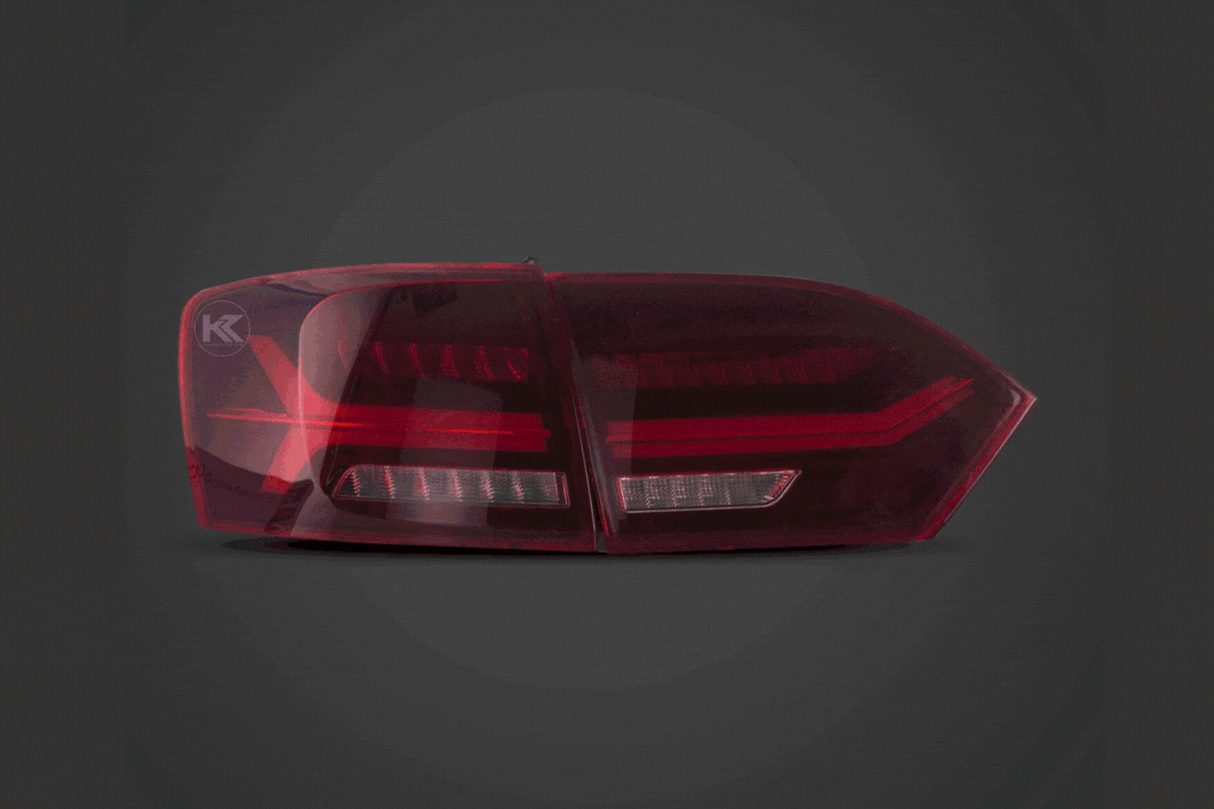 VW Jetta/Sagitar 6th Gen (A6) LED Tail Lights 2011-2014 - K2 Industries