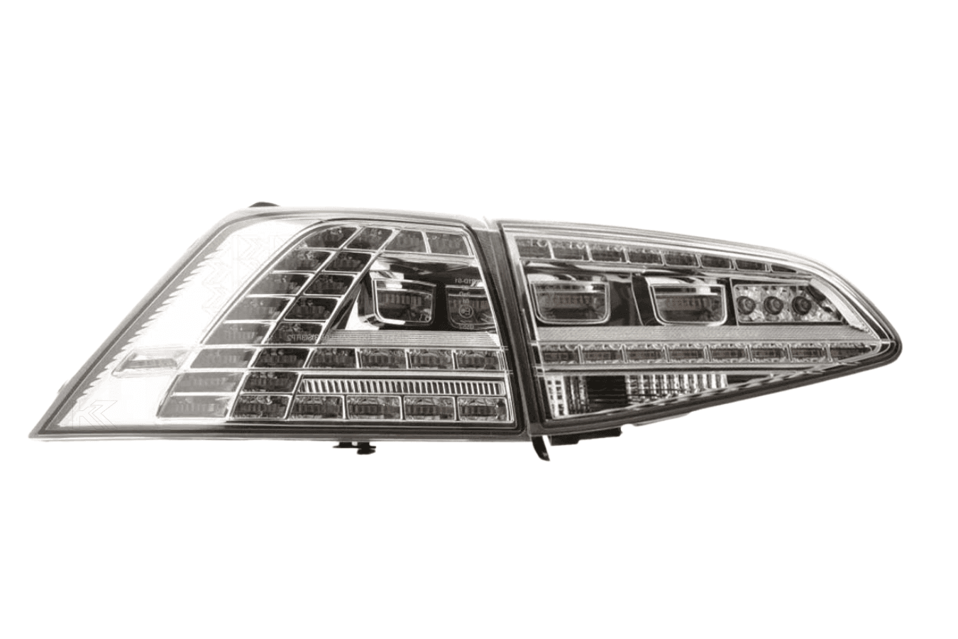 VW MK7 Golf GTI Chrome/Clear LED Tail Lights (2012 - 2017) - K2 Industries
