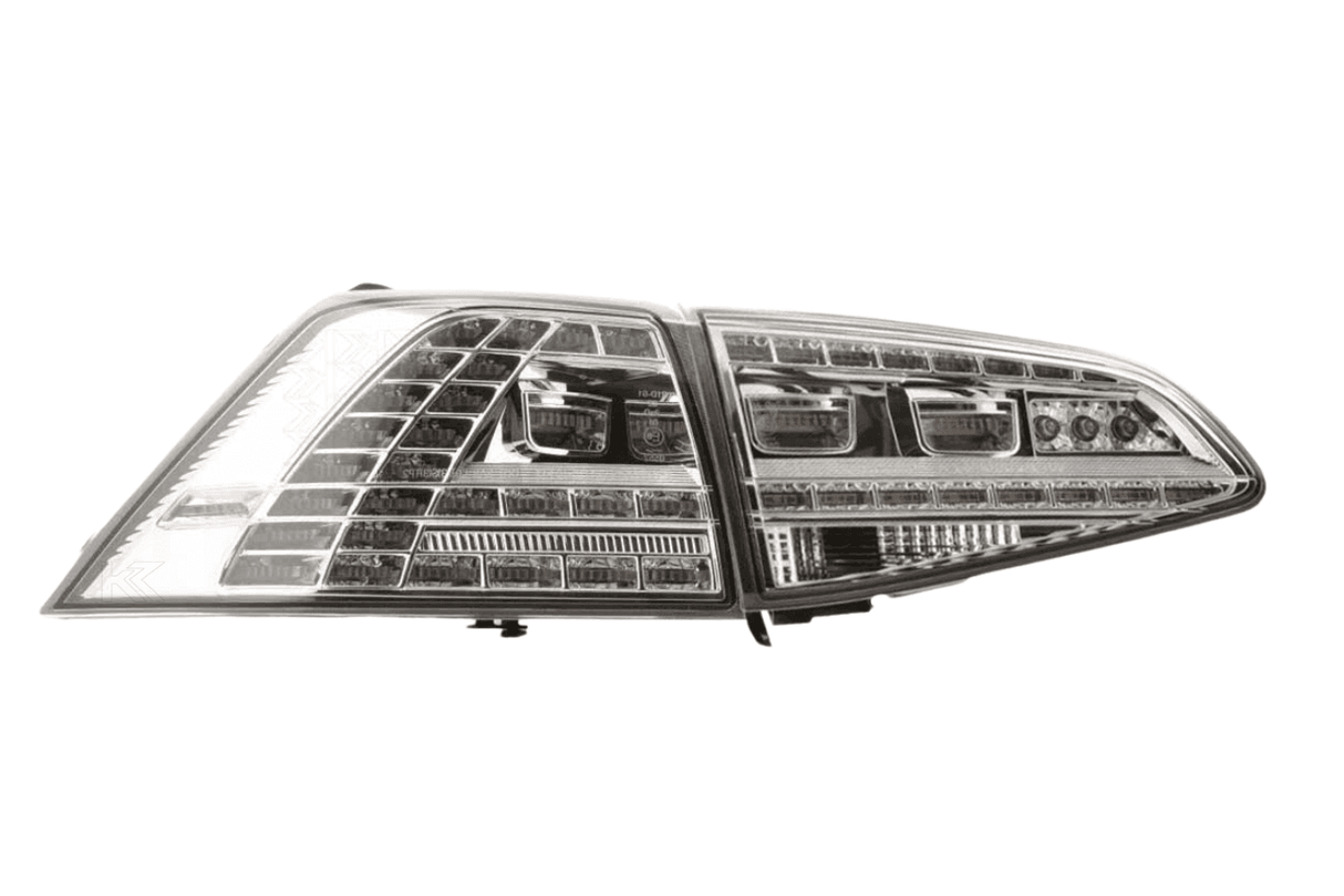 VW MK7 Golf GTI Chrome/Clear LED Tail Lights (2012 - 2017) - K2 Industries