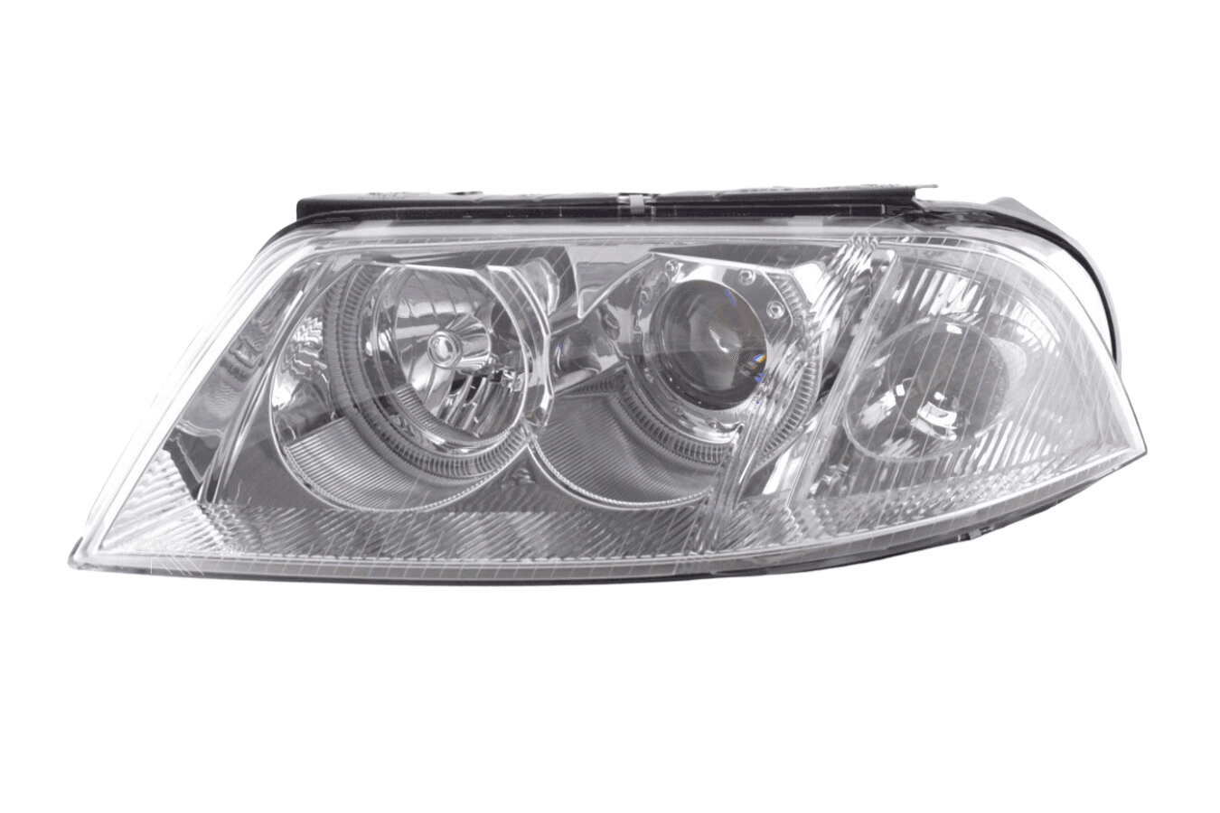 VW Passat B5 3BG Chrome Angel Eyes Headlights (2000-2005) - K2 Industries