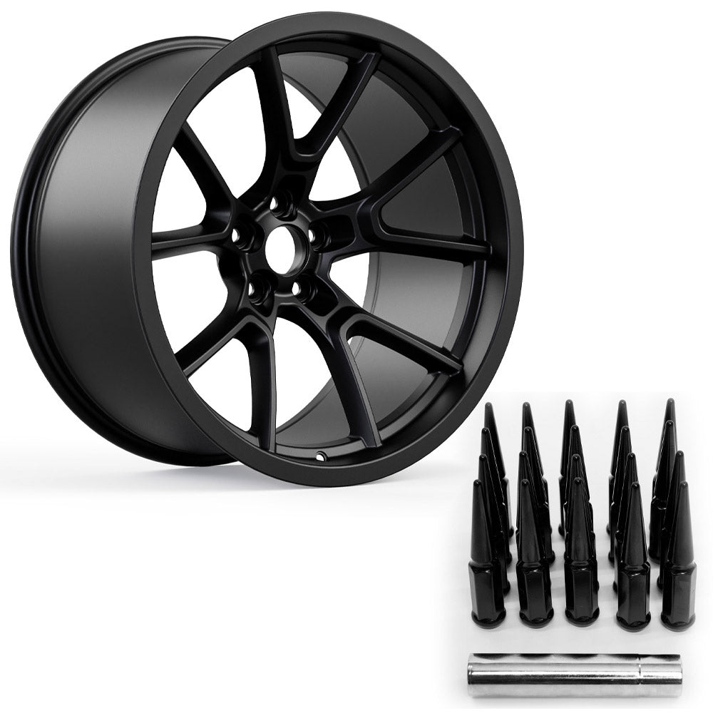 Redeye Demon Style Widebody Matte Black Wheel - Vicrez