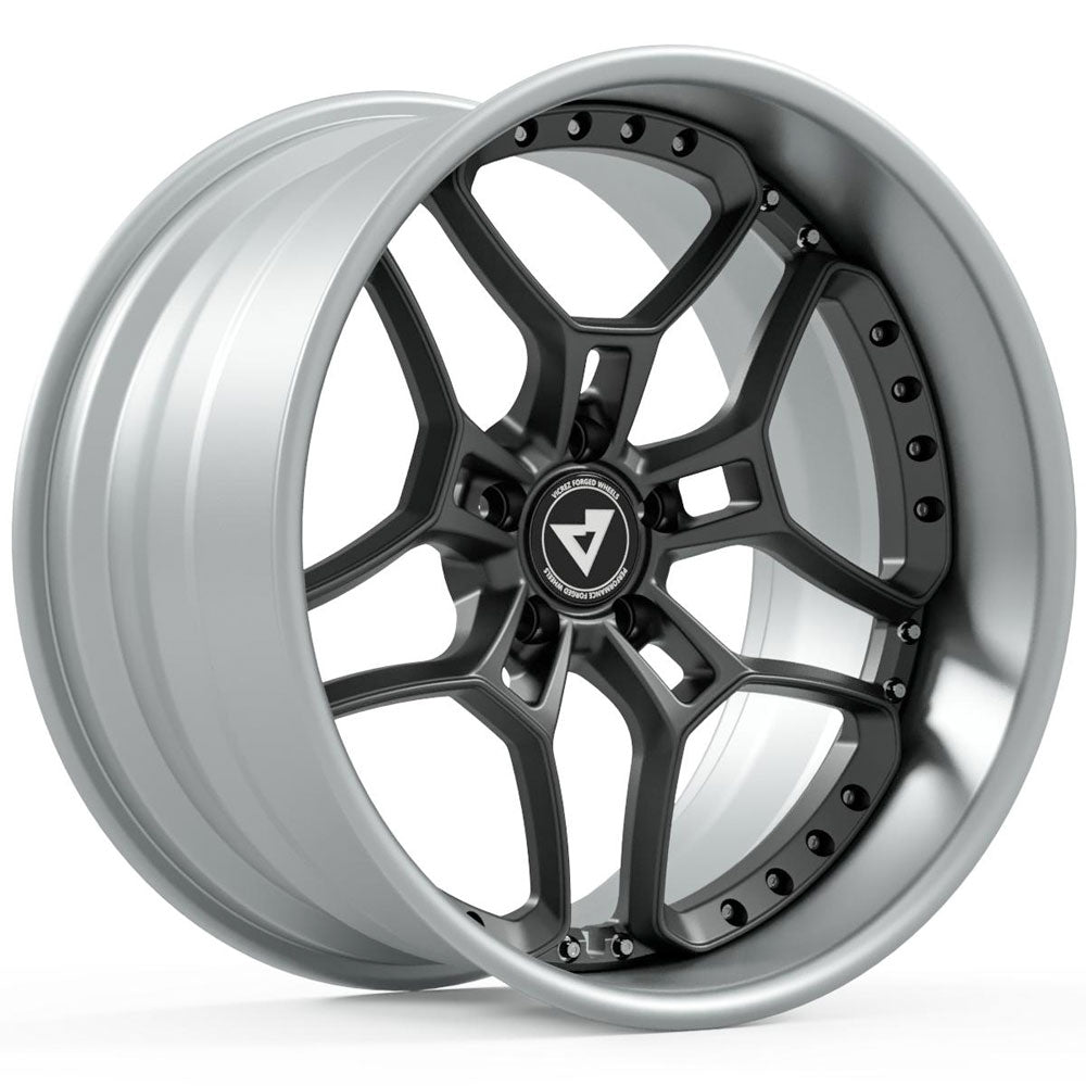 Vicrez V5F-R 2-Piece Forged Wheel with Step Lip
