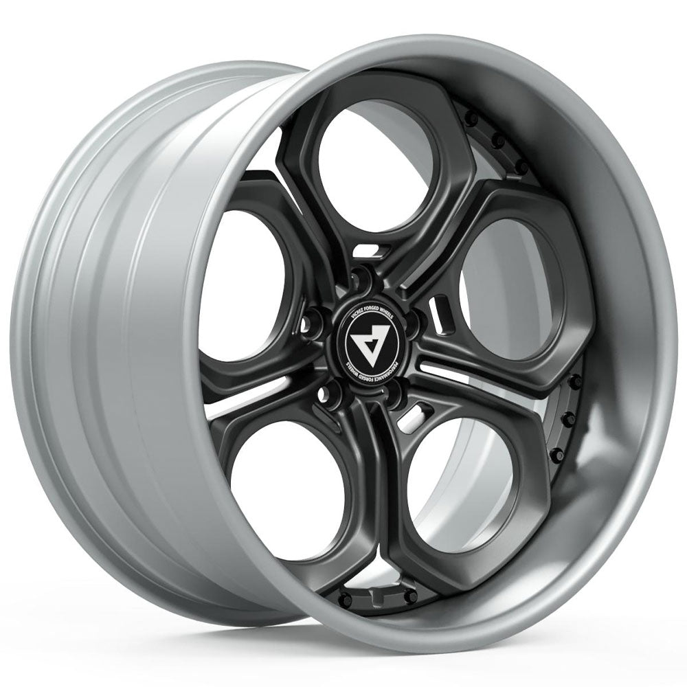 Vicrez V4F-R 2-Piece Forged Wheel with Step Lip