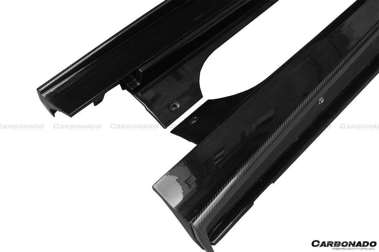 2012-2015 Bentley Continental V8 GT GTC V8S - W12 GT GTC SPEED MSY Style Side Skirts