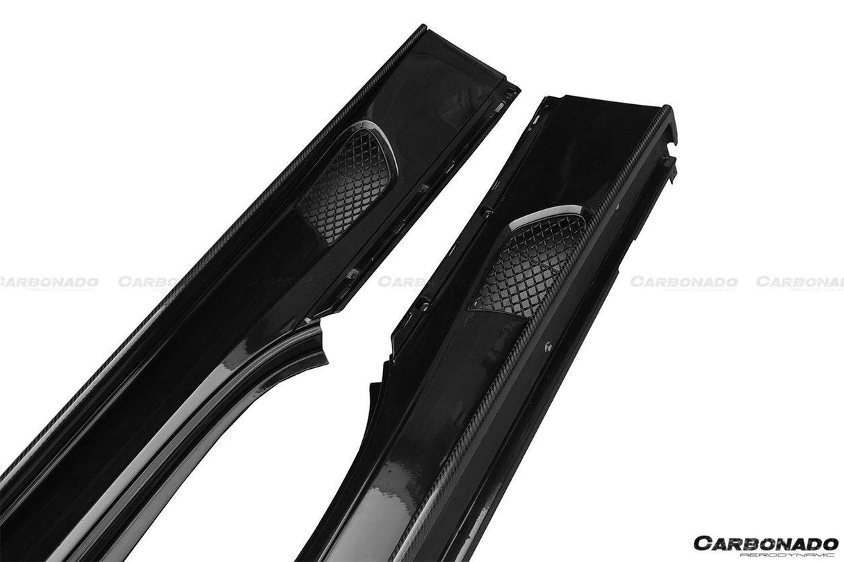 2012-2015 Bentley Continental V8 GT GTC V8S - W12 GT GTC SPEED MSY Style Side Skirts
