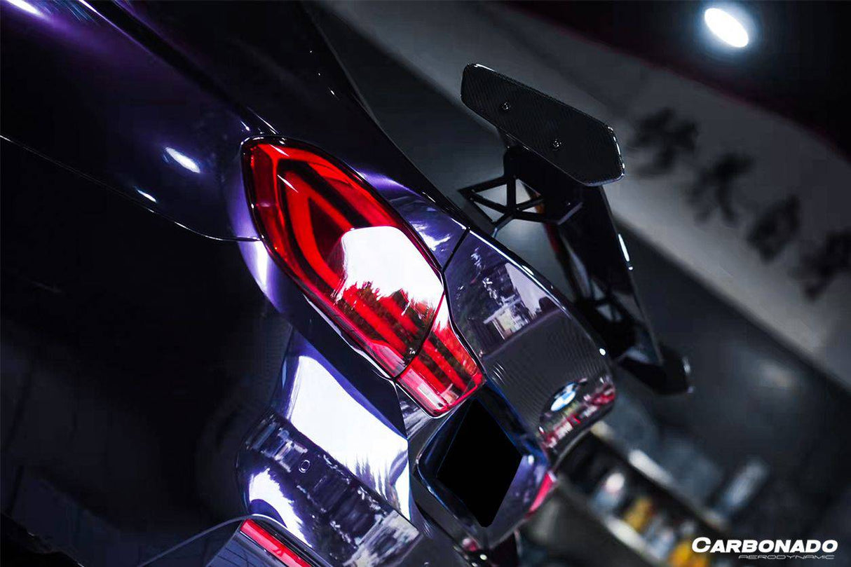 2014-2020 BMW M4 F82 GTS Style Carbon Fiber Trunk Spoiler