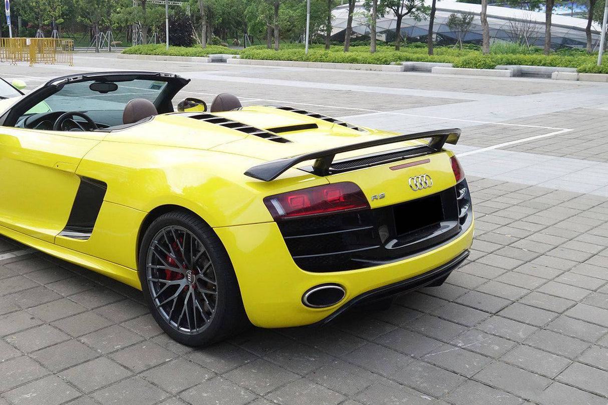 2010-2015 Audi R8 Spyder GT Carbon Fiber Trunk Spoiler