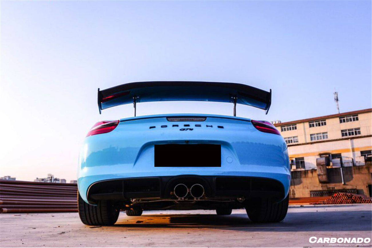 2012-2025 Porsche 981 | 718, Boxster | Cayman GT4 Style Trunk Spoiler Wing