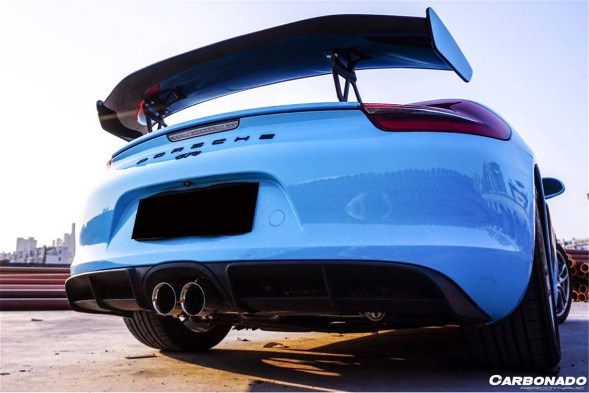 2012-2025 Porsche 981 | 718, Boxster | Cayman GT4 Style Trunk Spoiler Wing