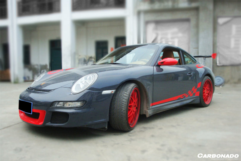 2005-2008 Porsche 911 997.1 Carrera S TA Style Side Skirts