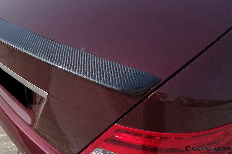 2008-2014 Mercedes Benz W204 C Class C63 AMG Sedan OE Style Carbon Fiber Trunk Spoiler