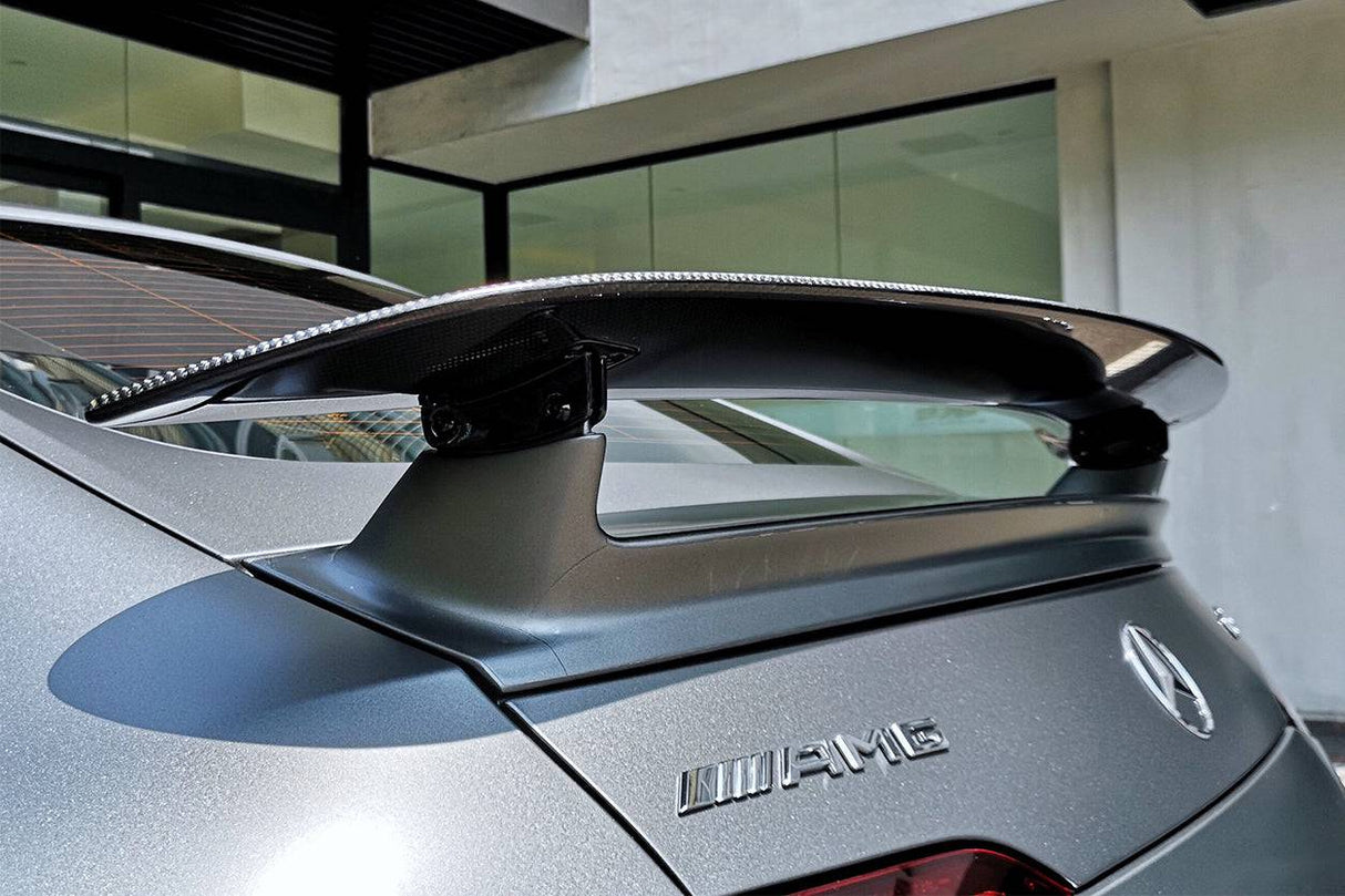 2019-2024 Mercedes Benz AMG GT 4Door Coupe X290 OE Style Carbon Fiber Trunk Spoiler | Fits GT63,GT63S,GT53
