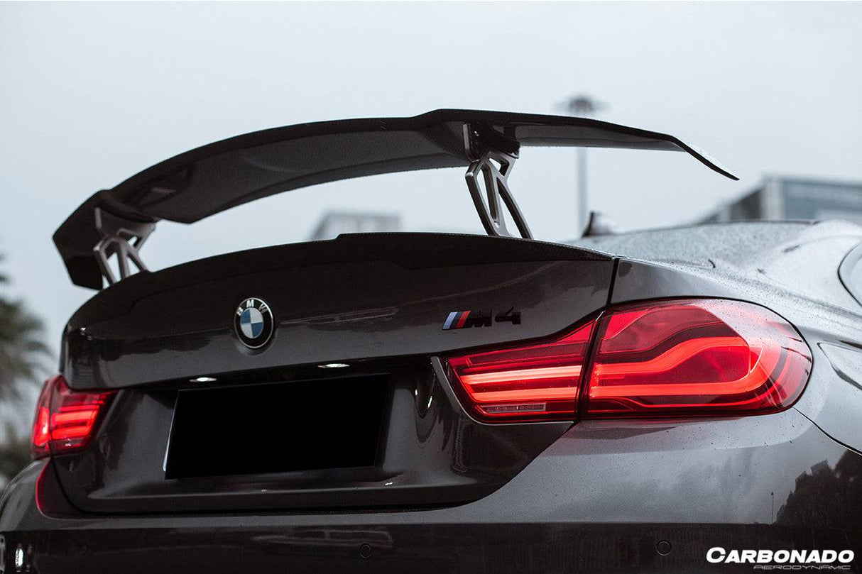 2014-2020 BMW M3 F80 M4 F82 VRS Style Carbon Fiber Trunk Spoiler
