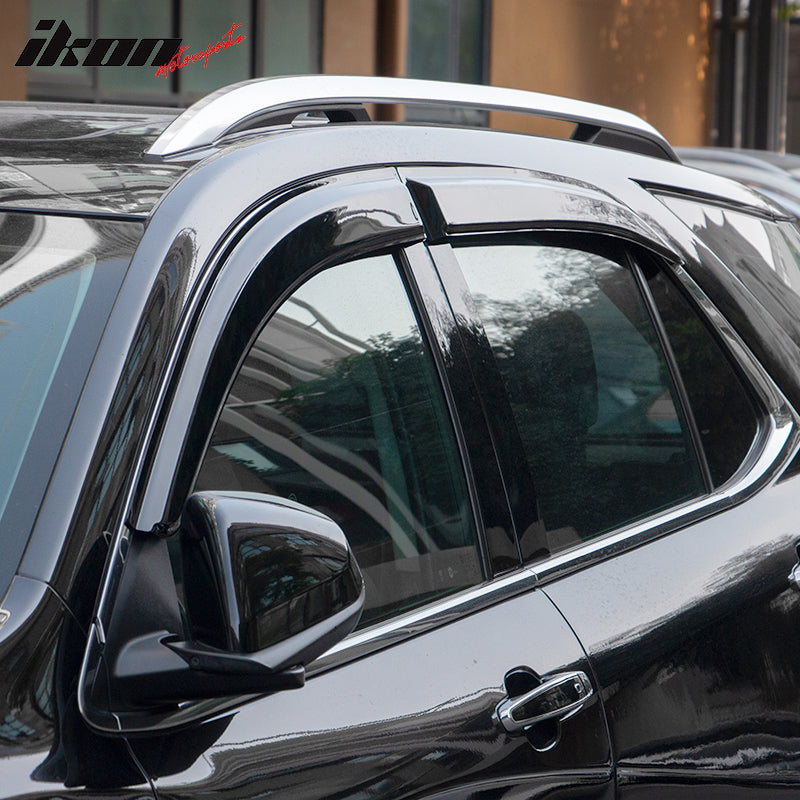 2018-2024 Chevrolet Equinox Acrylic Slim Style 4PC Window Visor Guard