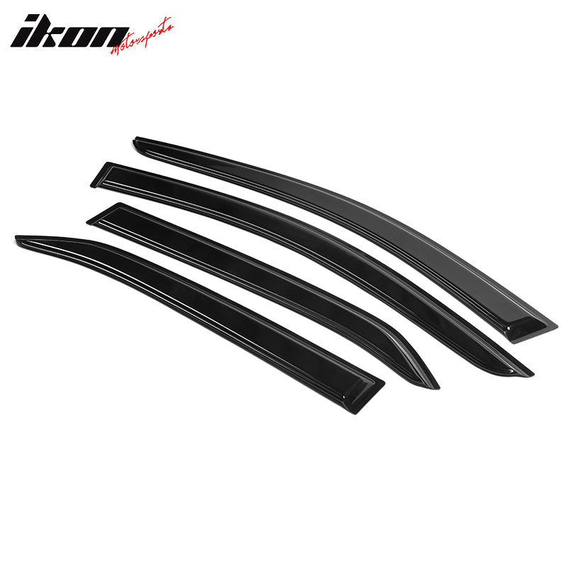 2018-2024 Chevrolet Equinox Acrylic Slim Style 4PC Window Visor Guard