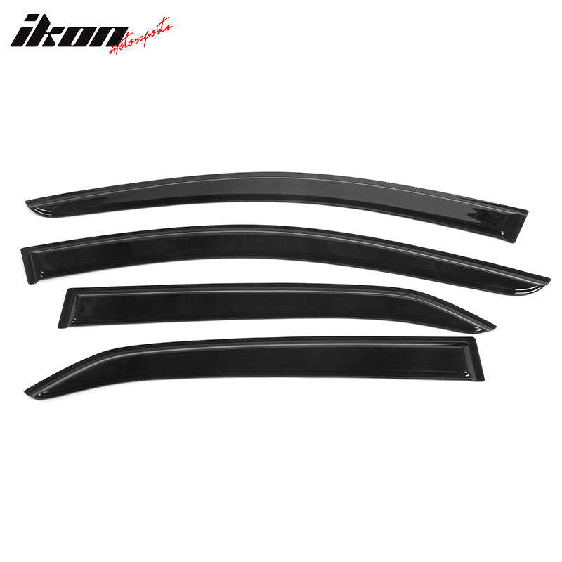 2018-2024 Chevrolet Equinox Acrylic Slim Style 4PC Window Visor Guard