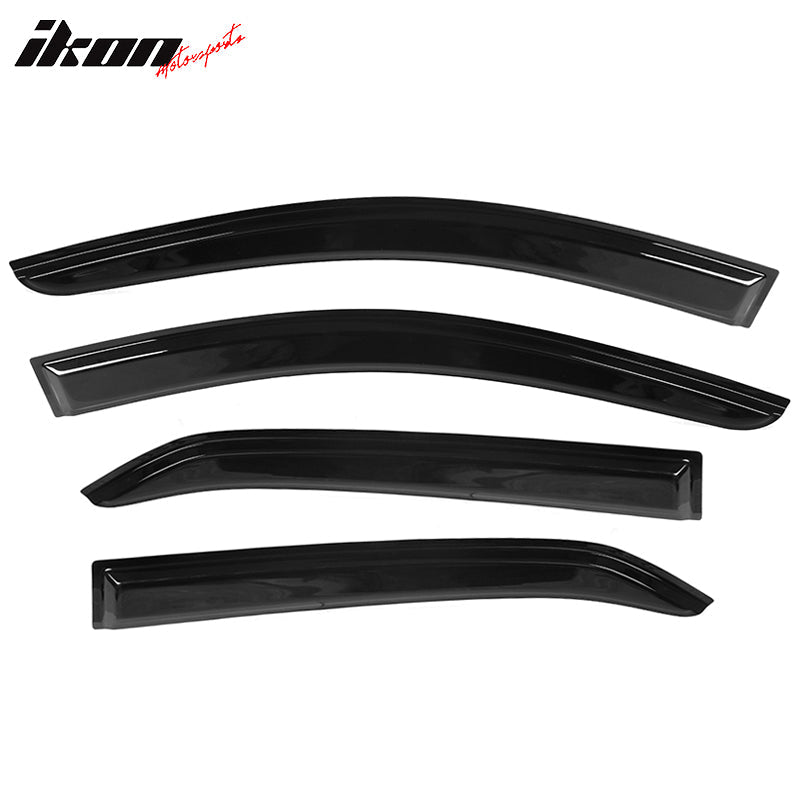 2018-2024 Chevrolet Equinox Acrylic Slim Style 4PC Window Visor Guard