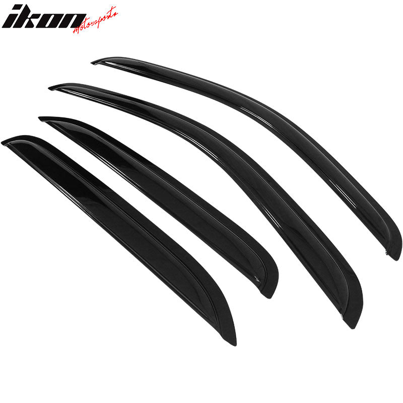 2007-2014 Chevy Tahoe GMC Yukon Visor Windows 4Pc Set Acrylic