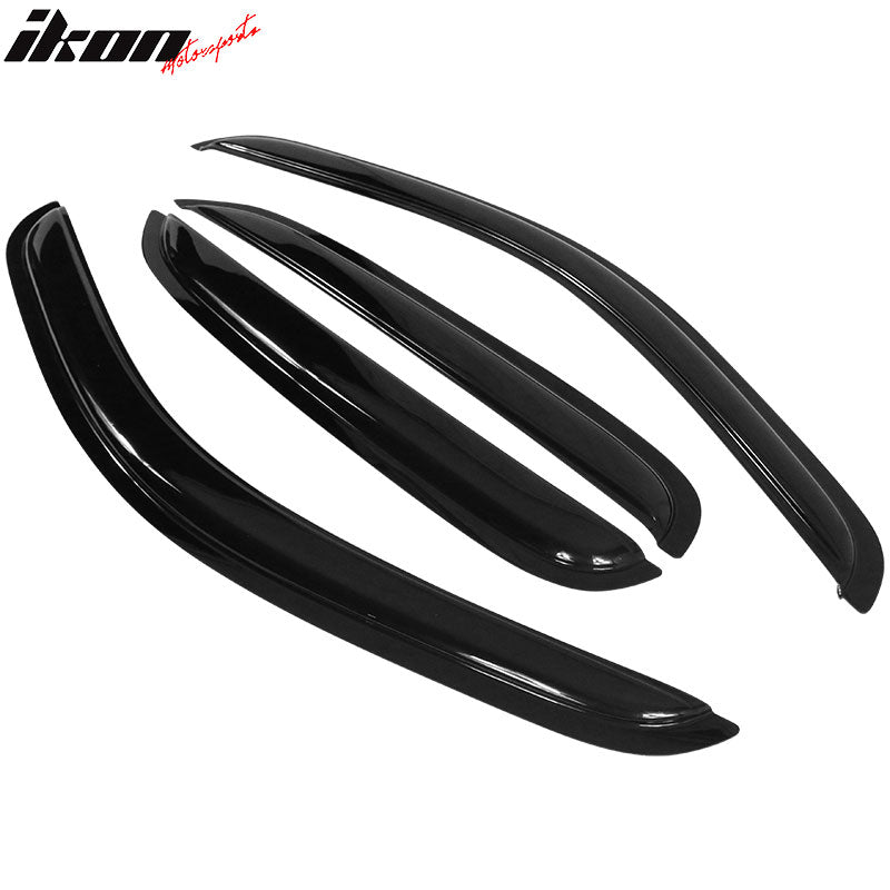 2007-2014 Chevy Tahoe GMC Yukon Visor Windows 4Pc Set Acrylic