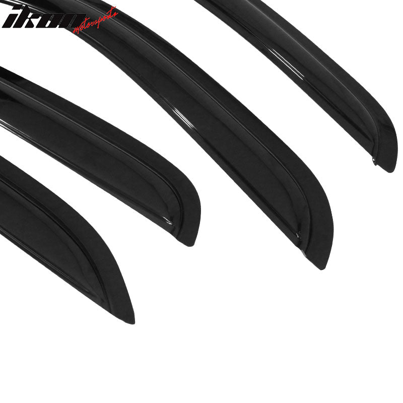 2007-2014 Chevy Tahoe GMC Yukon Visor Windows 4Pc Set Acrylic