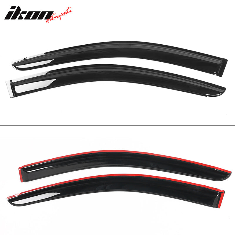 2008-2018 Grand Caravan &2008-2016 Chrysler Town&Country Window Visors