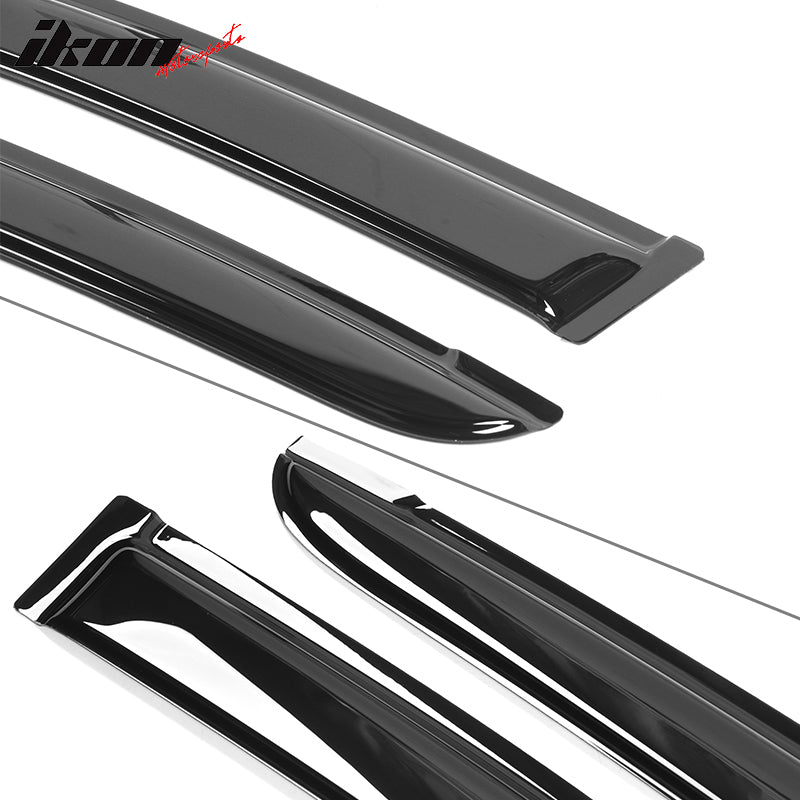 2008-2018 Grand Caravan &2008-2016 Chrysler Town&Country Window Visors