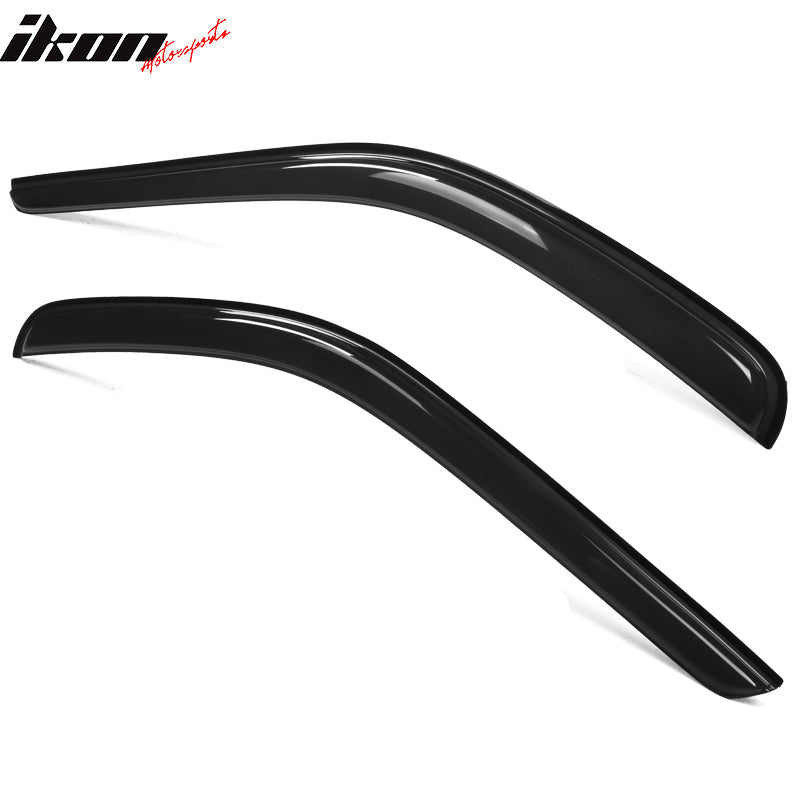 2014-2020 Ford Transit Slim Style Smoke Window Visor Rain Guard Acylic