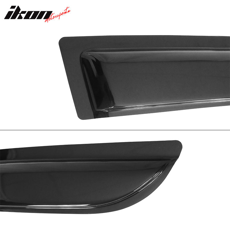 2003-2007 Honda Accord 4Door Acrylic 4PC Tape On Window Visors Guard