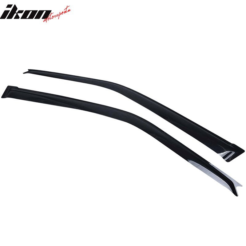 1988-1989 Honda Civic Hatchback Window Visors 2Pc Set Acrylic