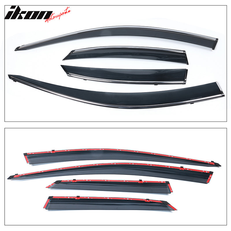2015-2021 Lexus NX NX200t NX300 NX300h Window Visor Rain Guard 4PC