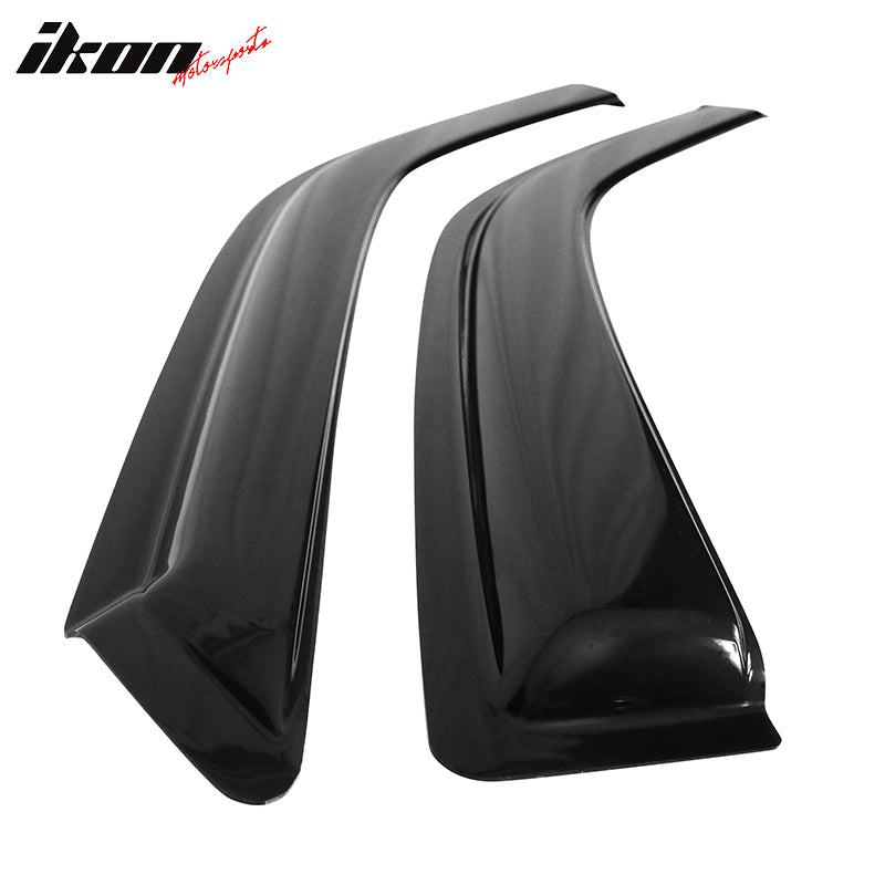 1998-2002 Toyota Corolla Sedan Window Visor Slim Style Acrylic 4Pc Set