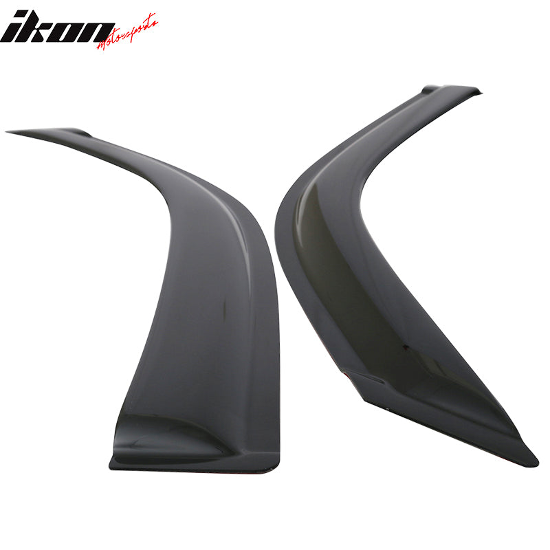 2008-2019 Toyota Land Cruiser Slim Style Smoke Window Visors Acrylic