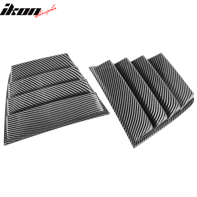 2011-2023 Dodge Charger V1 Side Window Scoop Louver CF Print