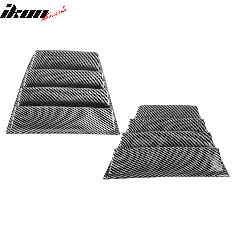 2011-2023 Dodge Charger V1 Side Window Scoop Louver CF Print