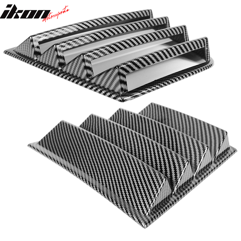 2011-2023 Dodge Charger V1 Side Window Scoop Louver CF Print