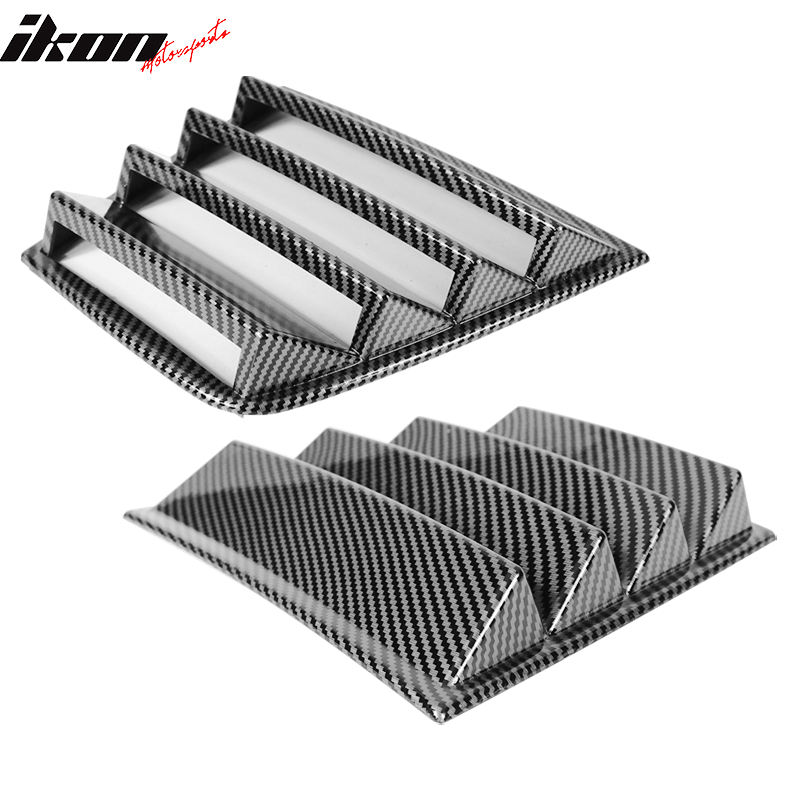 2011-2023 Dodge Charger V1 Side Window Scoop Louver CF Print