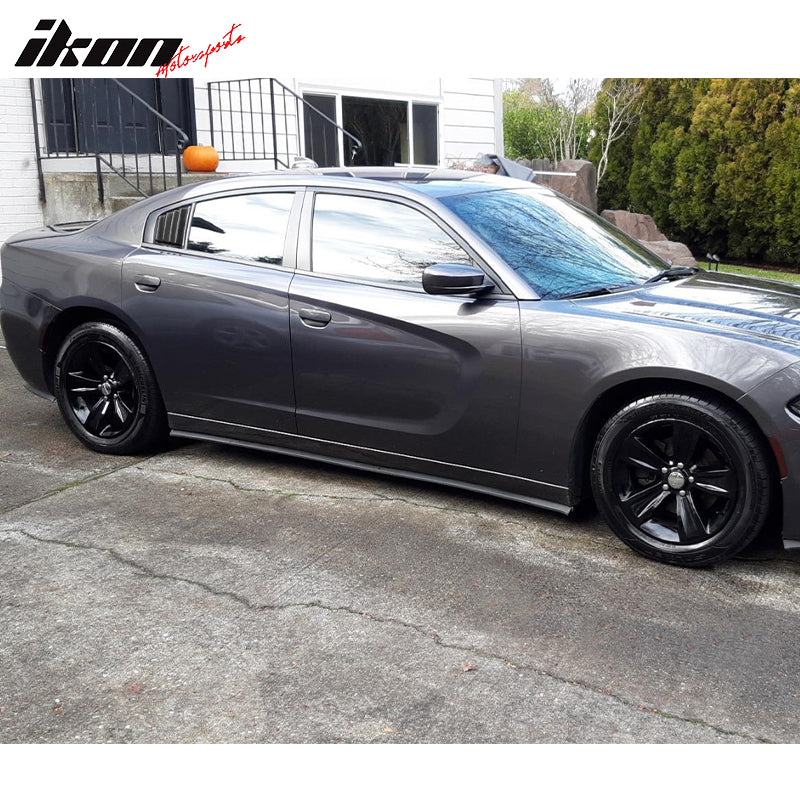 2011-2023 Dodge Charger V1 Side Window Scoop Louver CF Print