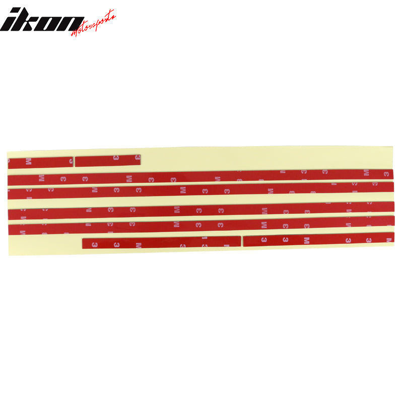 2010-2014 Ford Mustang GT350 Style Rear Window Louver Covers Guard ABS