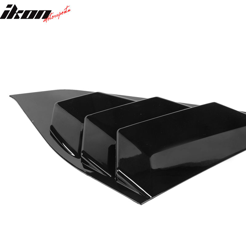 2018-2022 Honda Accord Sedan OE Style Gloss Black Window Scoop